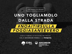 Ss Foggia-San Severo, il 6 febbraio la Cisl in Prefettura per la consegna delle 3.500 firme della petizione