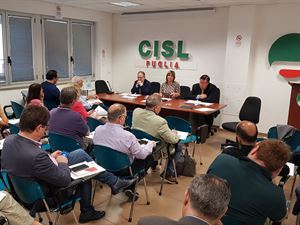 Esecutivo Cisl Puglia: impegno e partecipazione in difesa della Costituzione