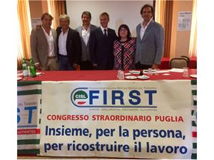 First Cisl Puglia, il Consiglio generale elegge la Segreteria regionale