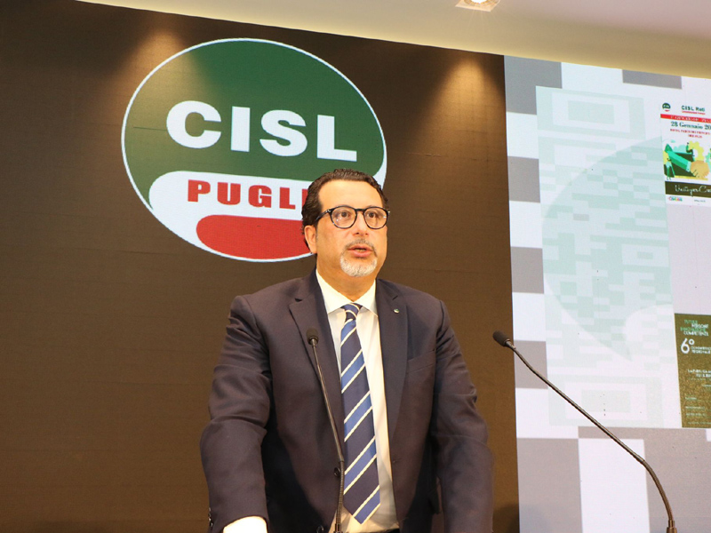 Cisl Puglia: non è il momento di scioperare ma di un serrato confronto