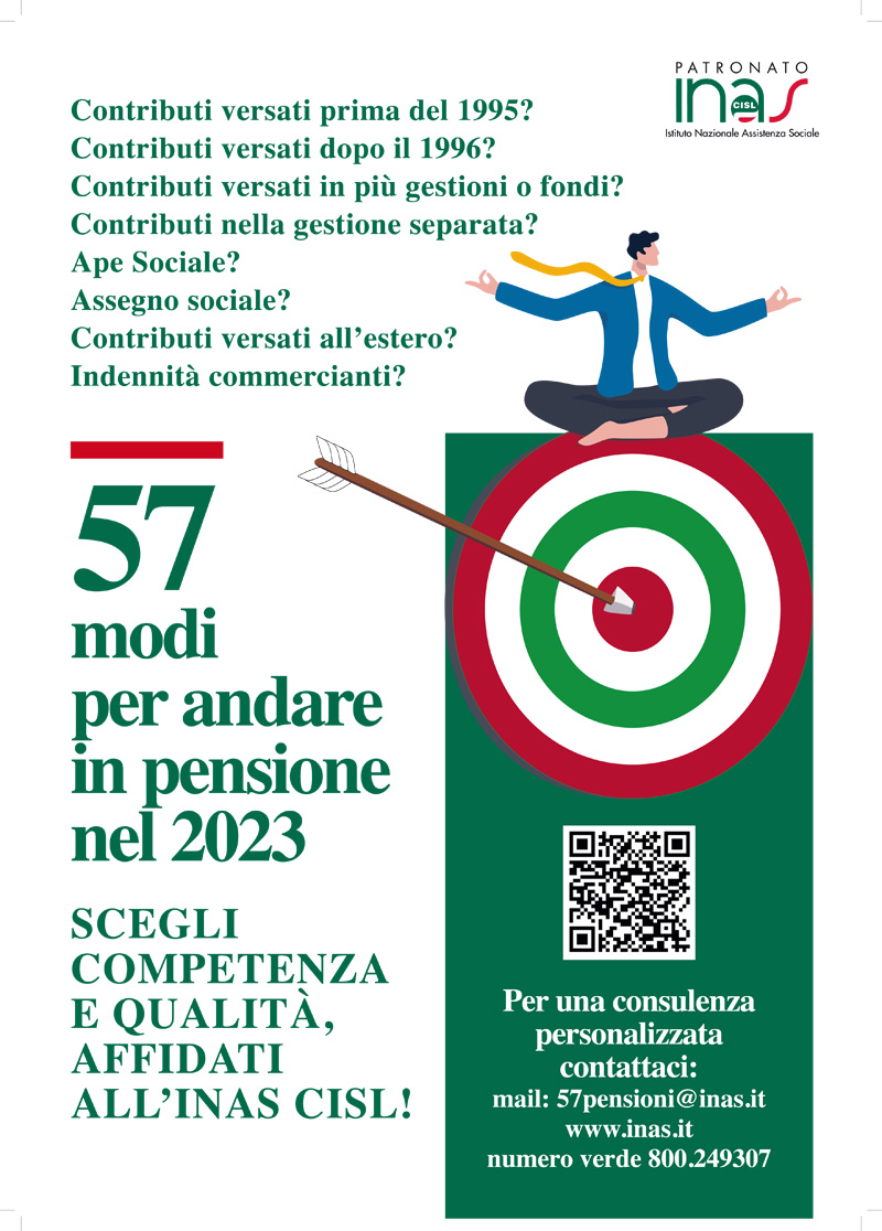57 modi per andare in pensione nel 2023